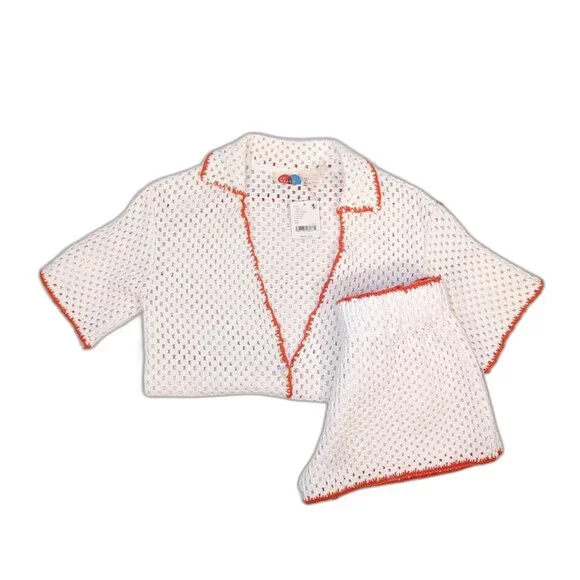 NWT FP Beach | Free People Cabana Fauxchet 2-Piece Set Swim Coverup | Size XS - Picture 15 of 16